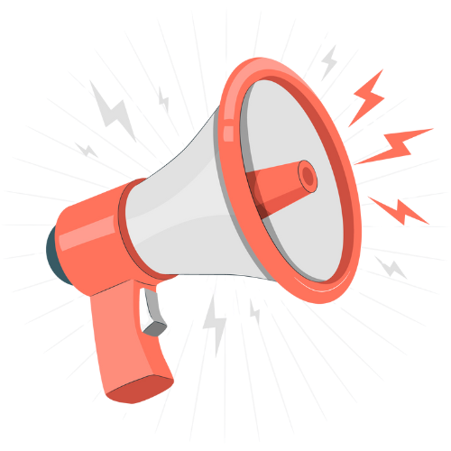 Megaphone Public Announcement Icon